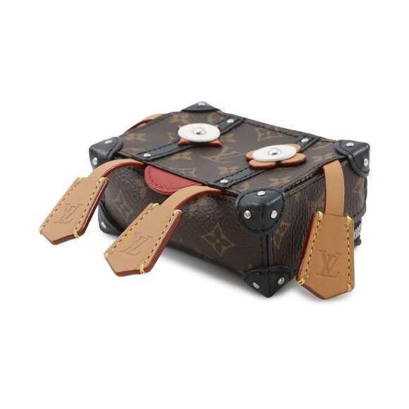 LOUIS VUITTON Mr. Soft Trunk Monogram Macassar Canvas Brown/Black - Picture 11 of 12